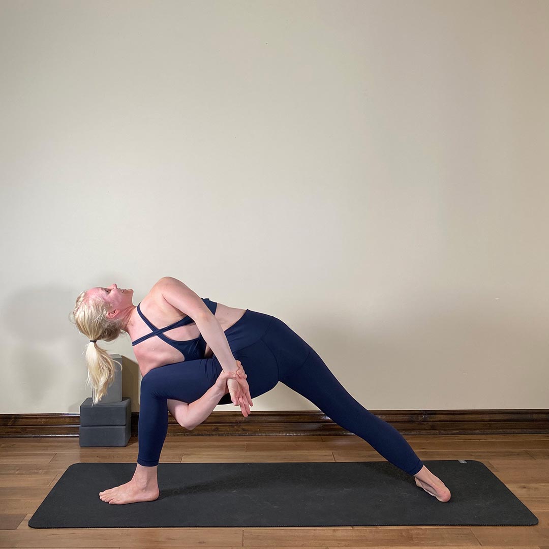 Baddha Utthita Parsva Konasana