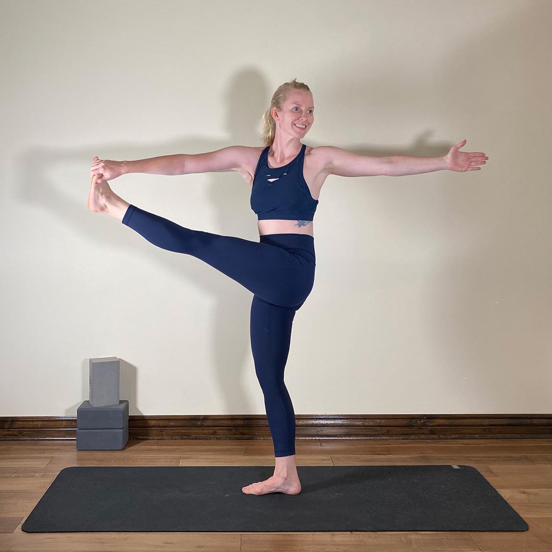 Parivrtta Utthita Pada Hastasana
