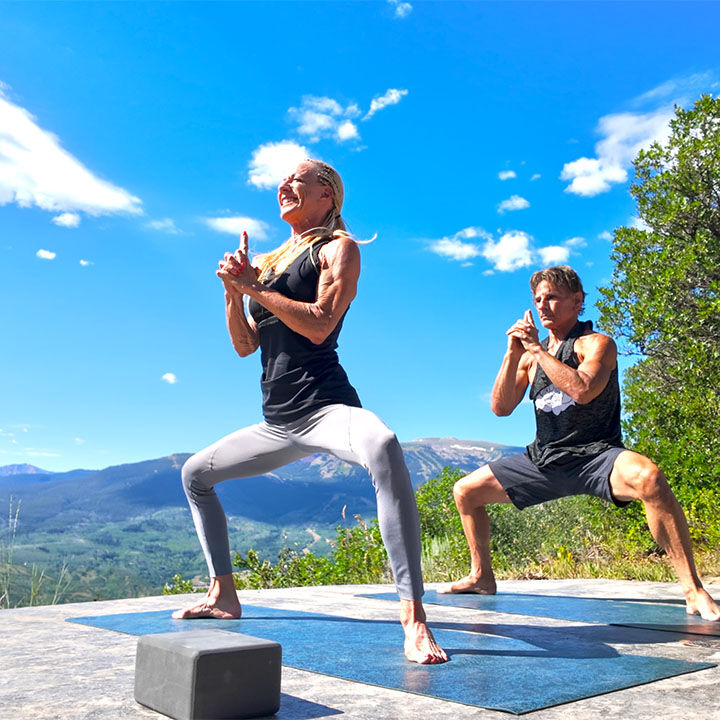 Kali Mudra Flow with Lori & Jeremy in the Rockies